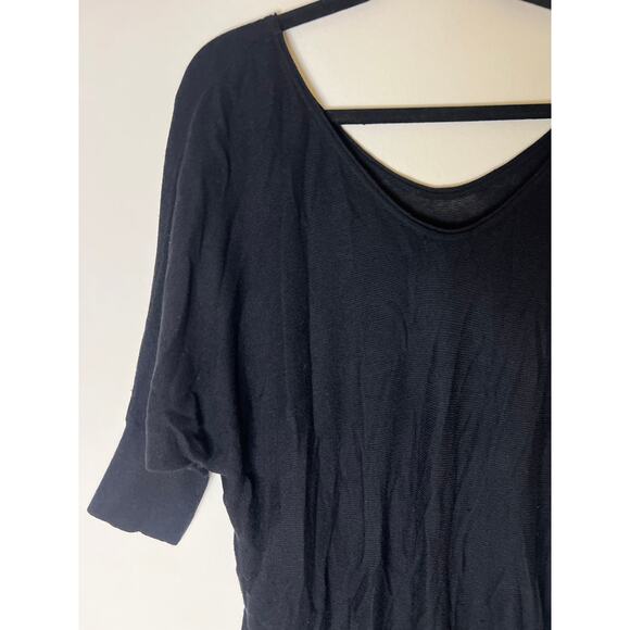EXPRESS 3/4 Sleeve V-Neck Dolman Tunic Sweater - Picture 6 of 13